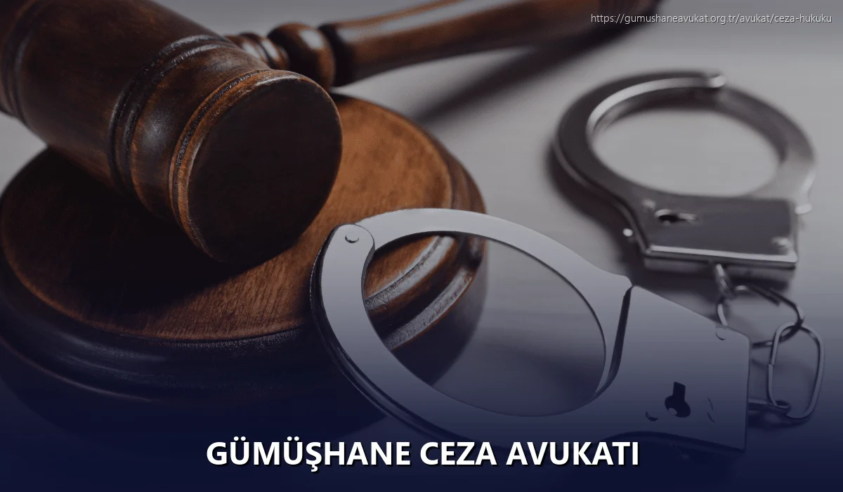 Gümüşhane Ceza Avukatı